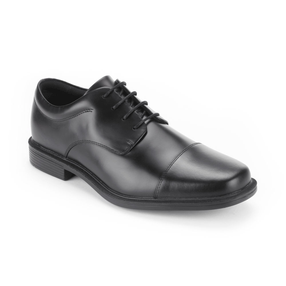 Rockport Mens Oxfords Black - Ellingwood - UK 359-CDUWLM